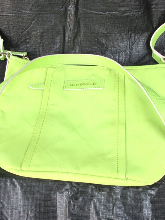 Vera Bradley Handbags - Vera Bradley Citrine Green Crossbody Tote Bag or Purse